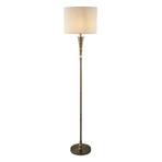 Oscar floor lamp with linen-look lampshade