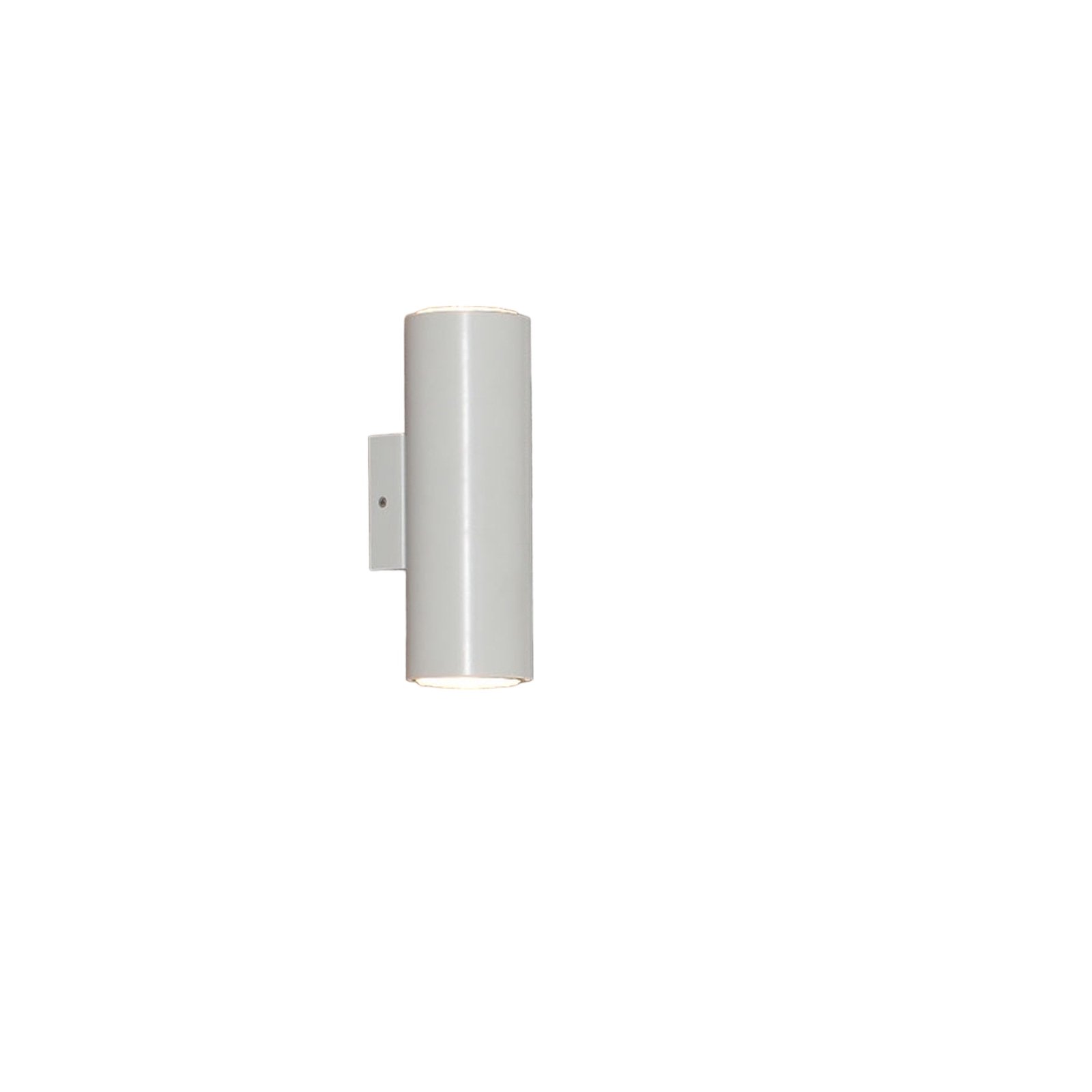 Wall light Kronn, up- and downlight, white