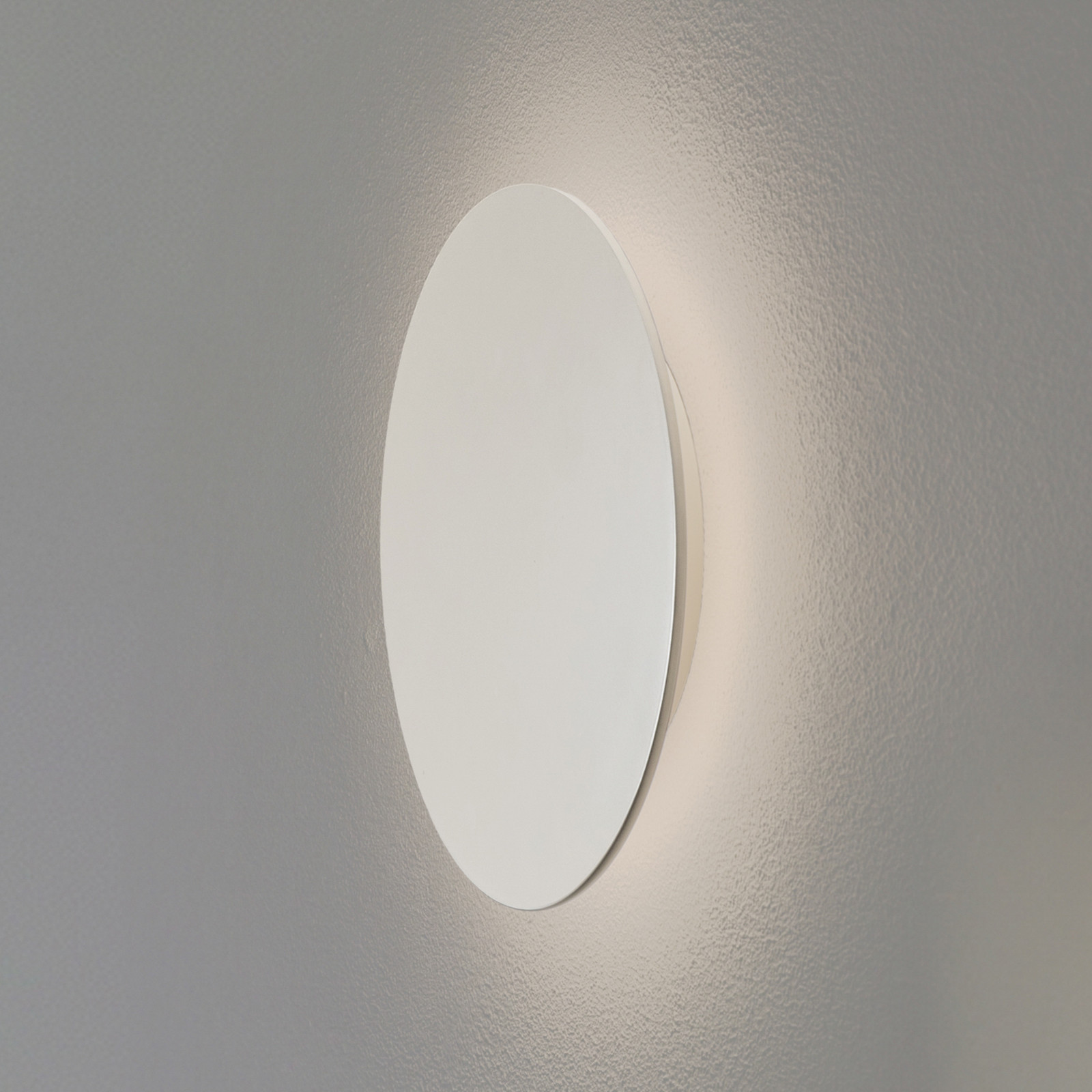 Argon Aplică de perete LED Orios Plus culoare nisip metal Ø 30 cm - Camera de zi / sufragerie - Modern