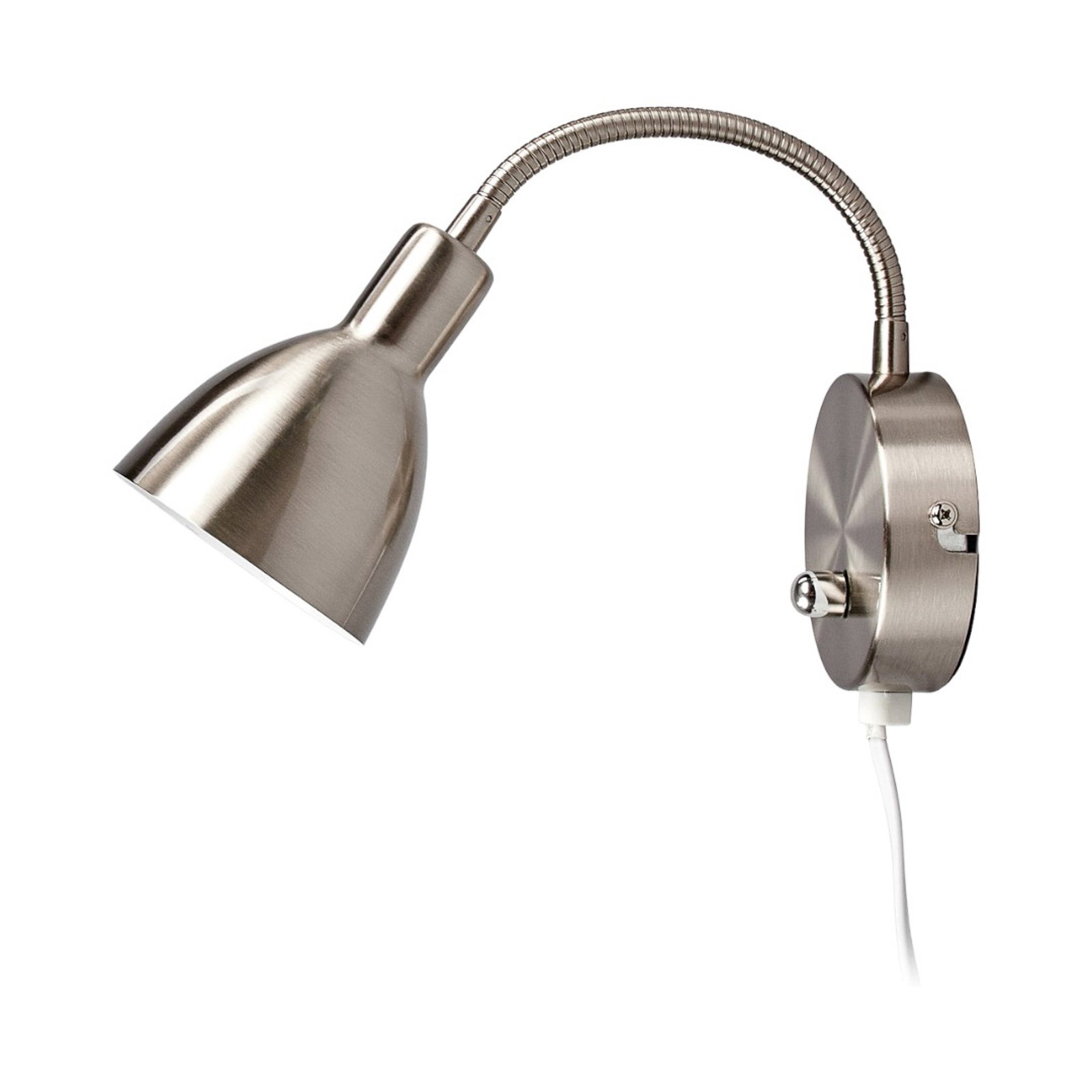 Amrei Vägglampa Nickel - Lindby