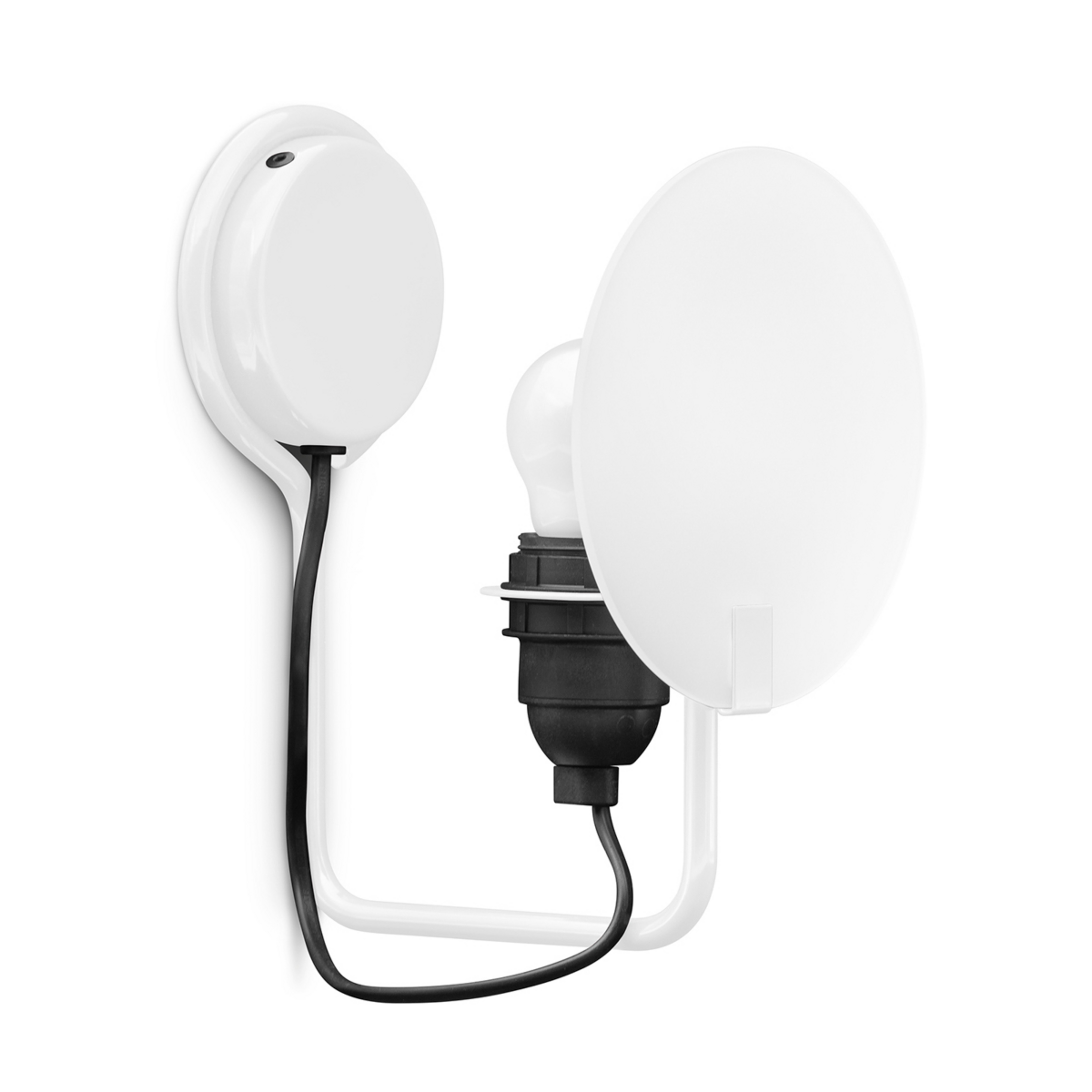 Applique murale LED Stilnovo Bugia, à 1 lampe, blanche