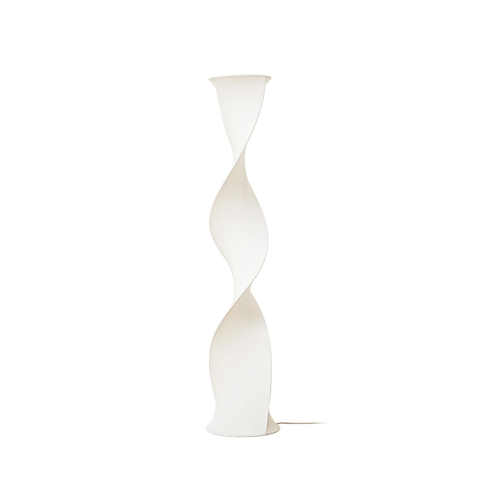 Lampe sur pied LED Lucande Novelle, blanc, CCT, hauteur 137 cm, Ø 29 cm