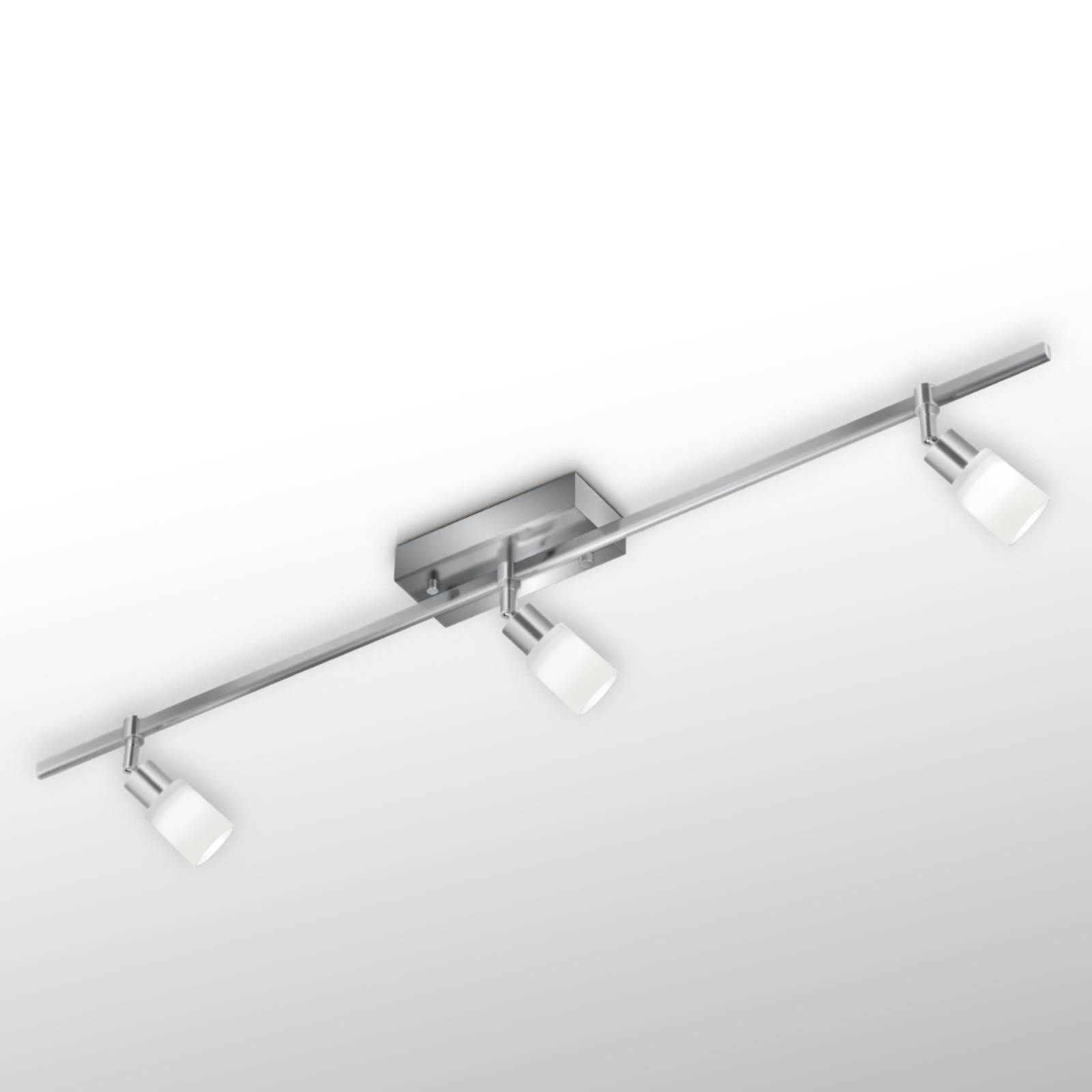 Lampa sufitowa LED Siara 3-pkt nikiel 2.900 K
