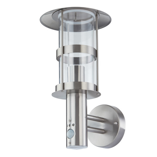 Noemi Outdoor Wall Lamp w/Sensor Stainless Steel - Lindby