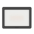 Theben LED outdoor wall spotlight theLeda B10 dual, black, IP65