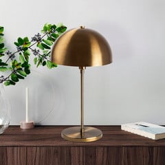 Laualamp Varzan 10857, antiikne kuld, metall, kõrgus 50 cm