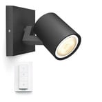 Runner Hue Spot m/Interruptor White Amb. Black - Philips Hue