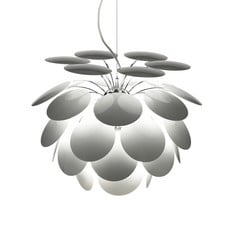 MARSET Discocó závěsná lampa Ø 68 cm bílá