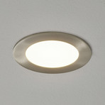 EGLO connect LED-Einbauleuchte Fueva-C, rund, nickel matt
