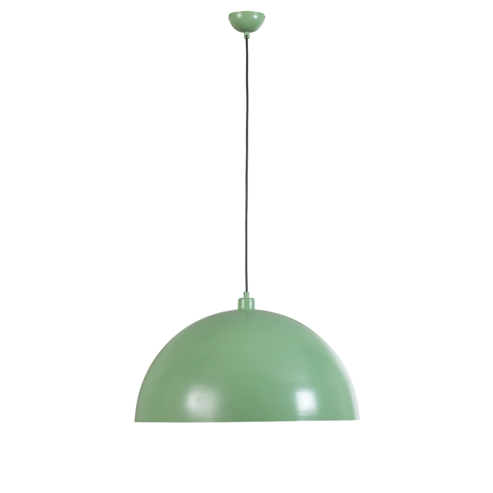 Viseća svjetiljka Kure, mint zelena, metalna, Ø 60 cm, E27