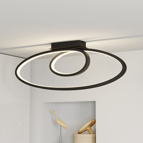 Lucande Bronwyn plafonnier LED, 98 cm