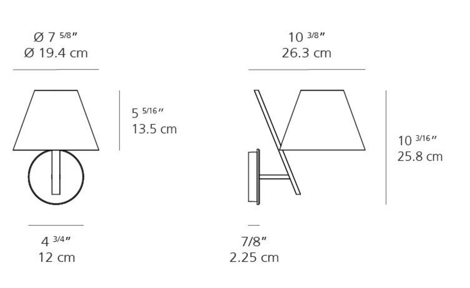 La Petite Fali Lámpa Black - Artemide