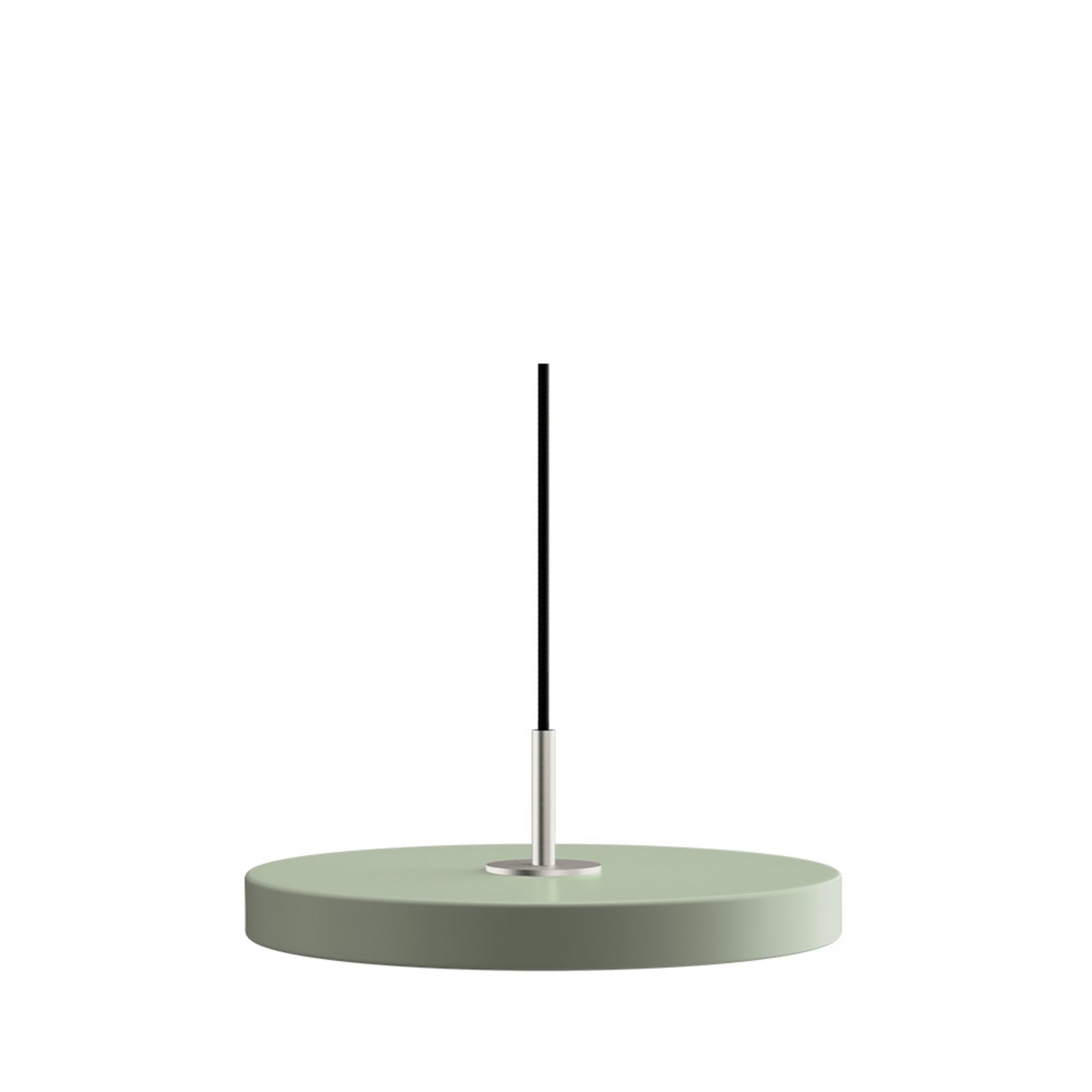 Asteria Plus pendellampe, Ø 30 cm, lysegrøn/stål UMAGE - Stue - Metal billede