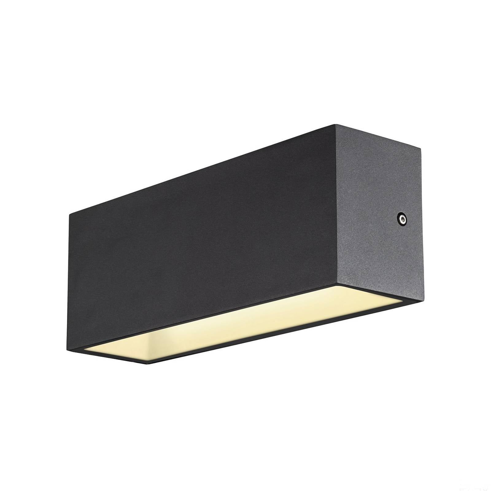 SLV LED Outdoor Wall Light - Modern - Black