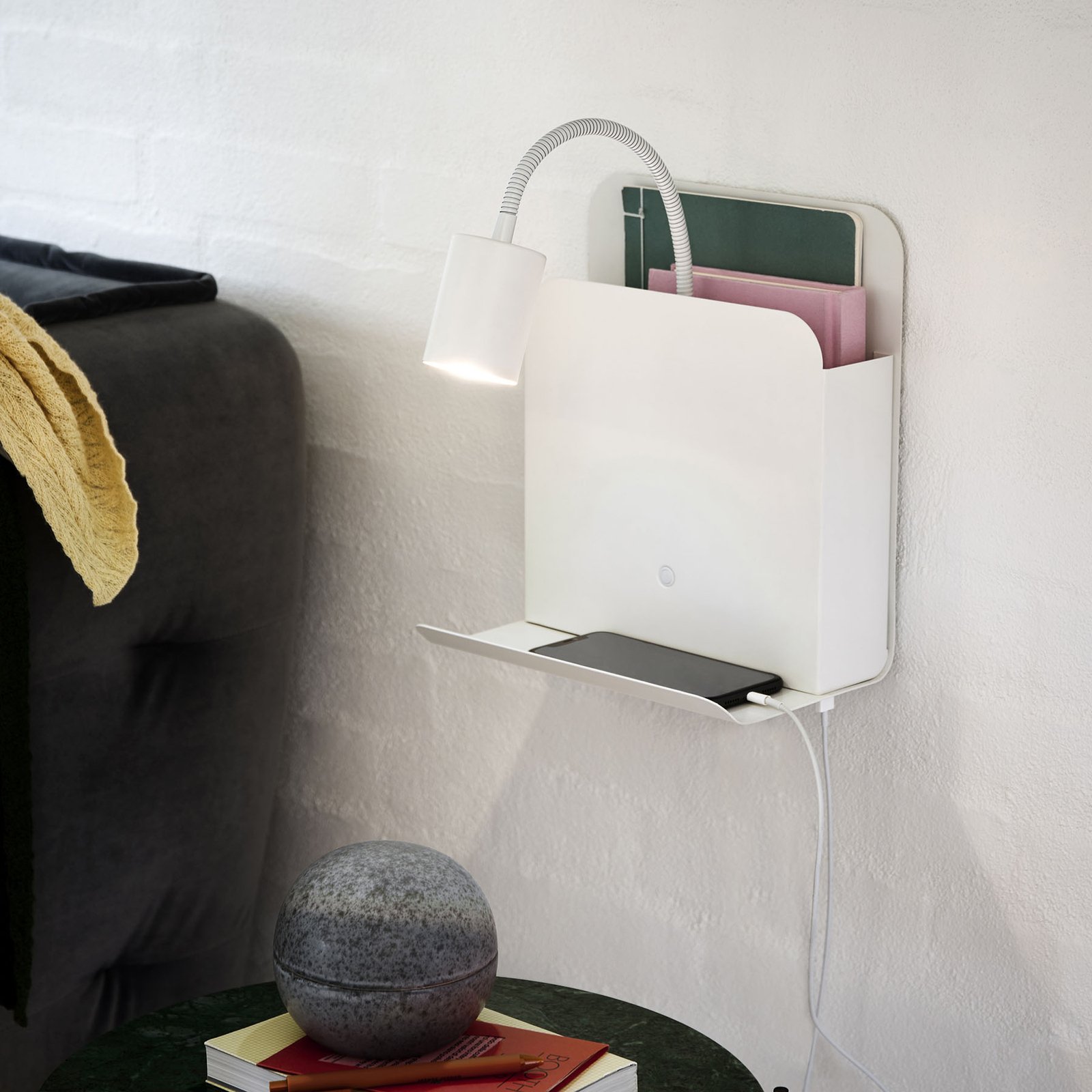 Roomi Zidna lampa Bijela - Nordlux