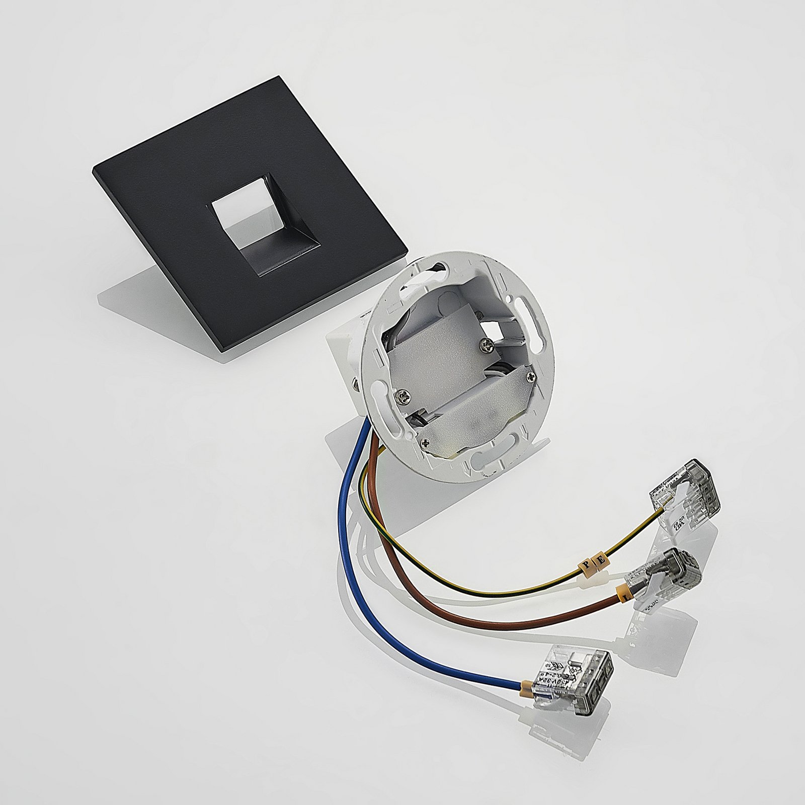 Vexi LED Built-in Wall Lamp H7,5 Black - Arcchio