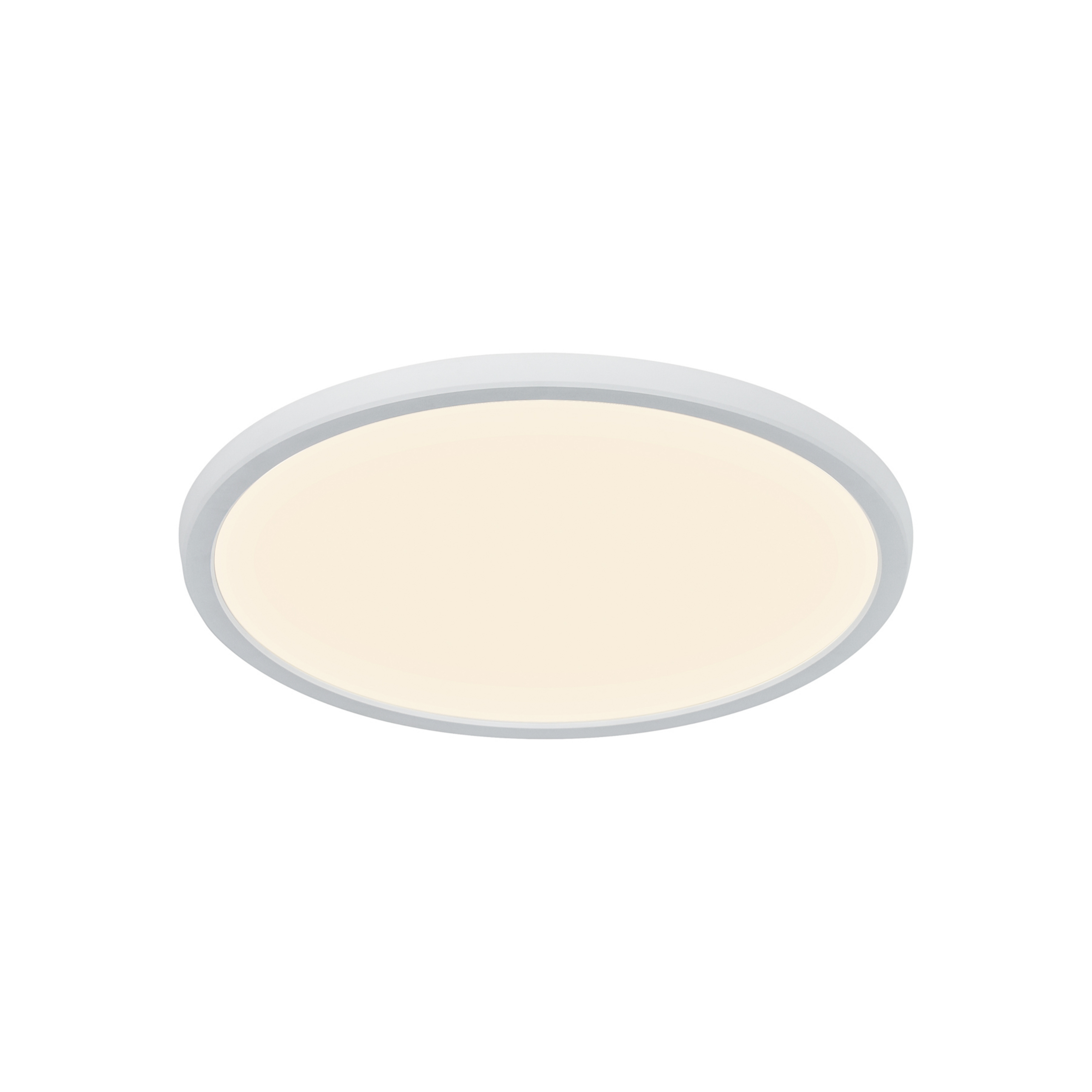 LED stropné svietidlo Oja Smart, biele, Ø 29 cm