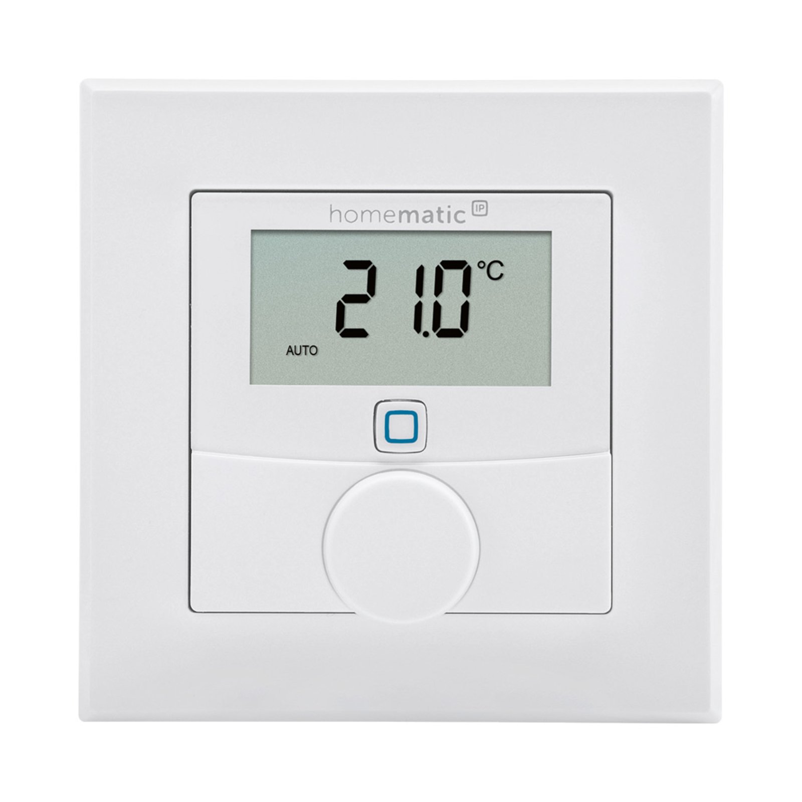 Homematic IP thermostat mural, capteur d’humidité