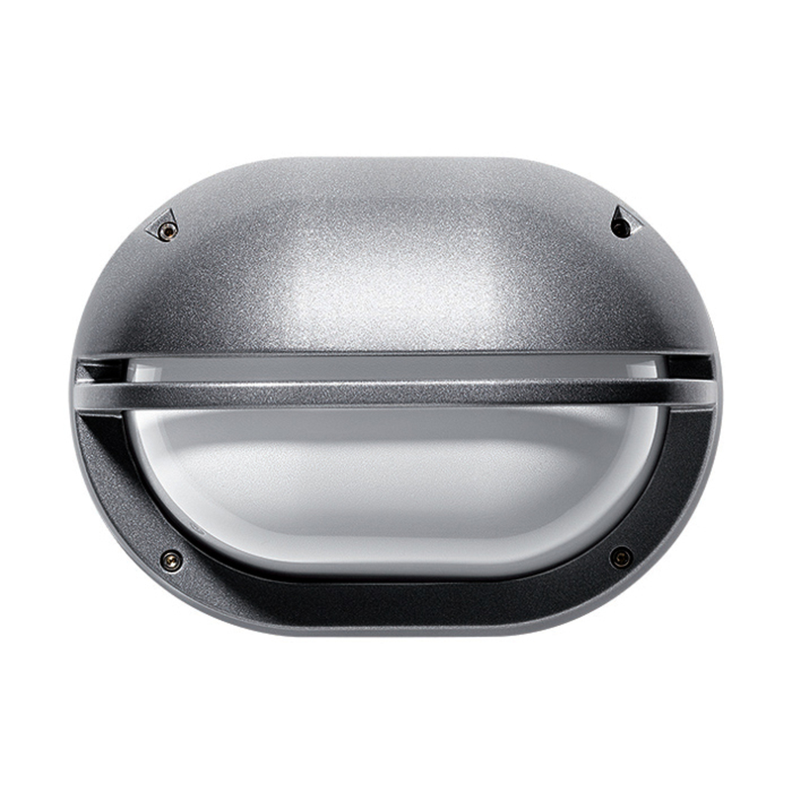 Prisma Eko 26 Applique Da Parete/Soffitto – Nero, E27, Per Esterni/Interni, Diffusore In Vetro Satinato