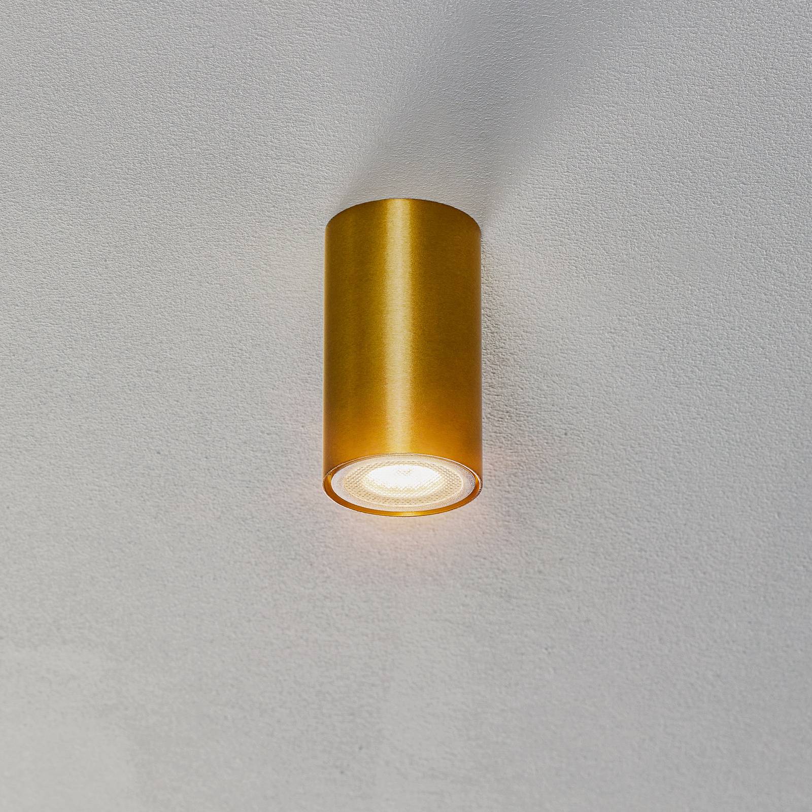 Фото - Точковий світильник Nowodvorski Lighting Eye S downlight w kształcie cylindra, mosiądz 