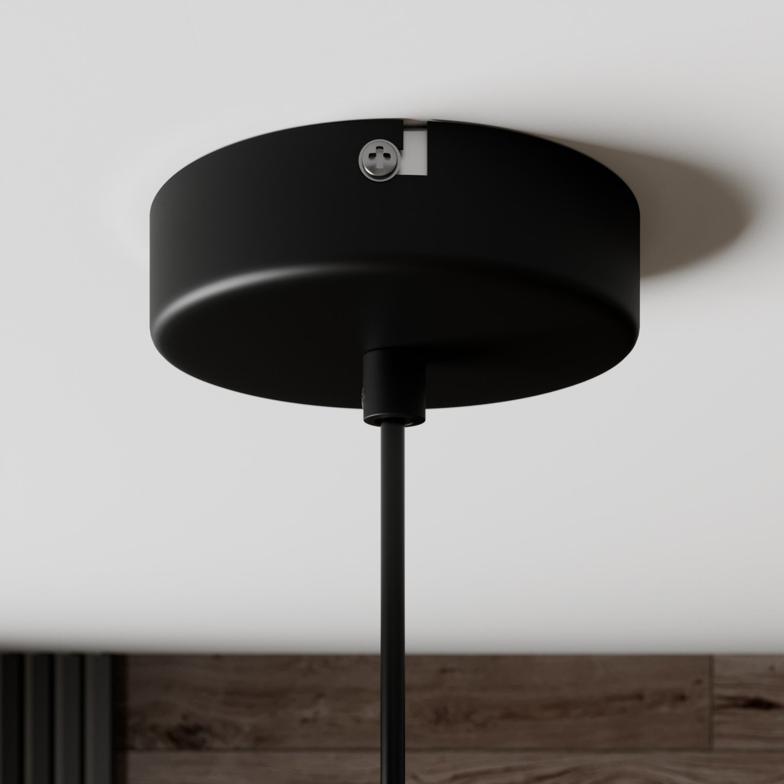 Cliona Lampada a Sospensione Matt Black - Lindby