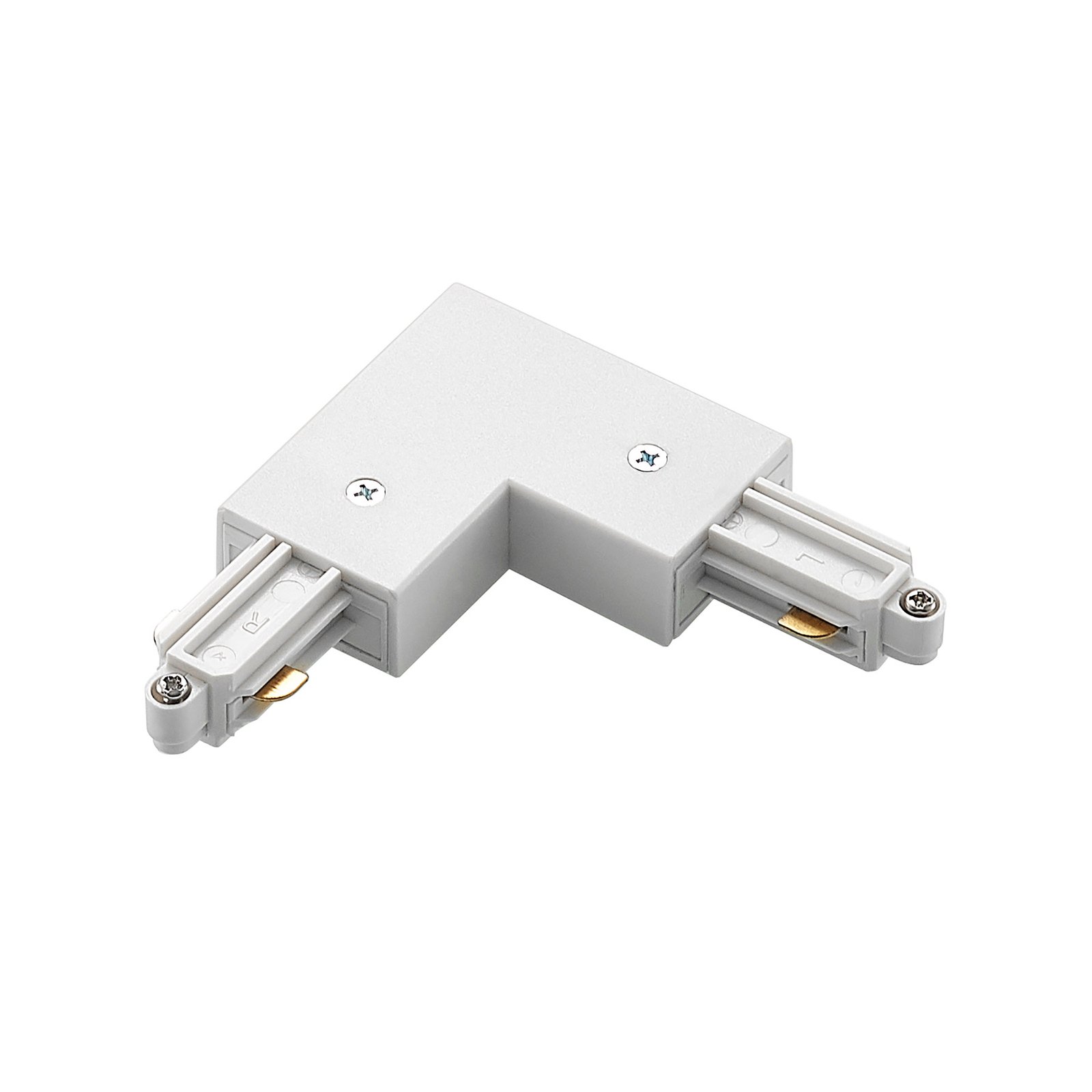 Linaro Track Hoek Connector Wit - Lindby