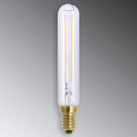 E14 2,7W LED-Röhrenlampe in Kohlefadenoptik