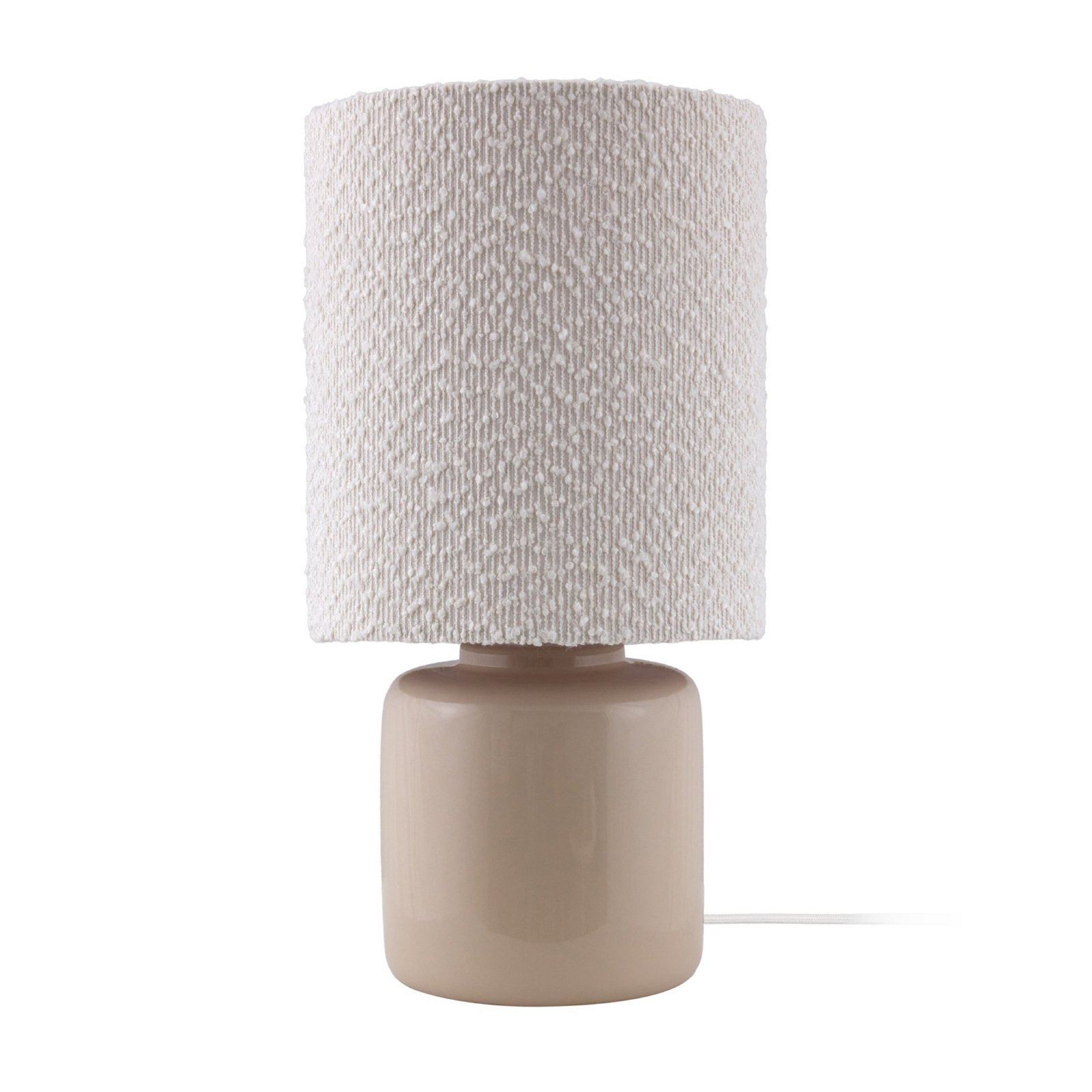 Florian pöytälamppu, valkoinen/beige, korkeus 39 cm - Globen Lighting