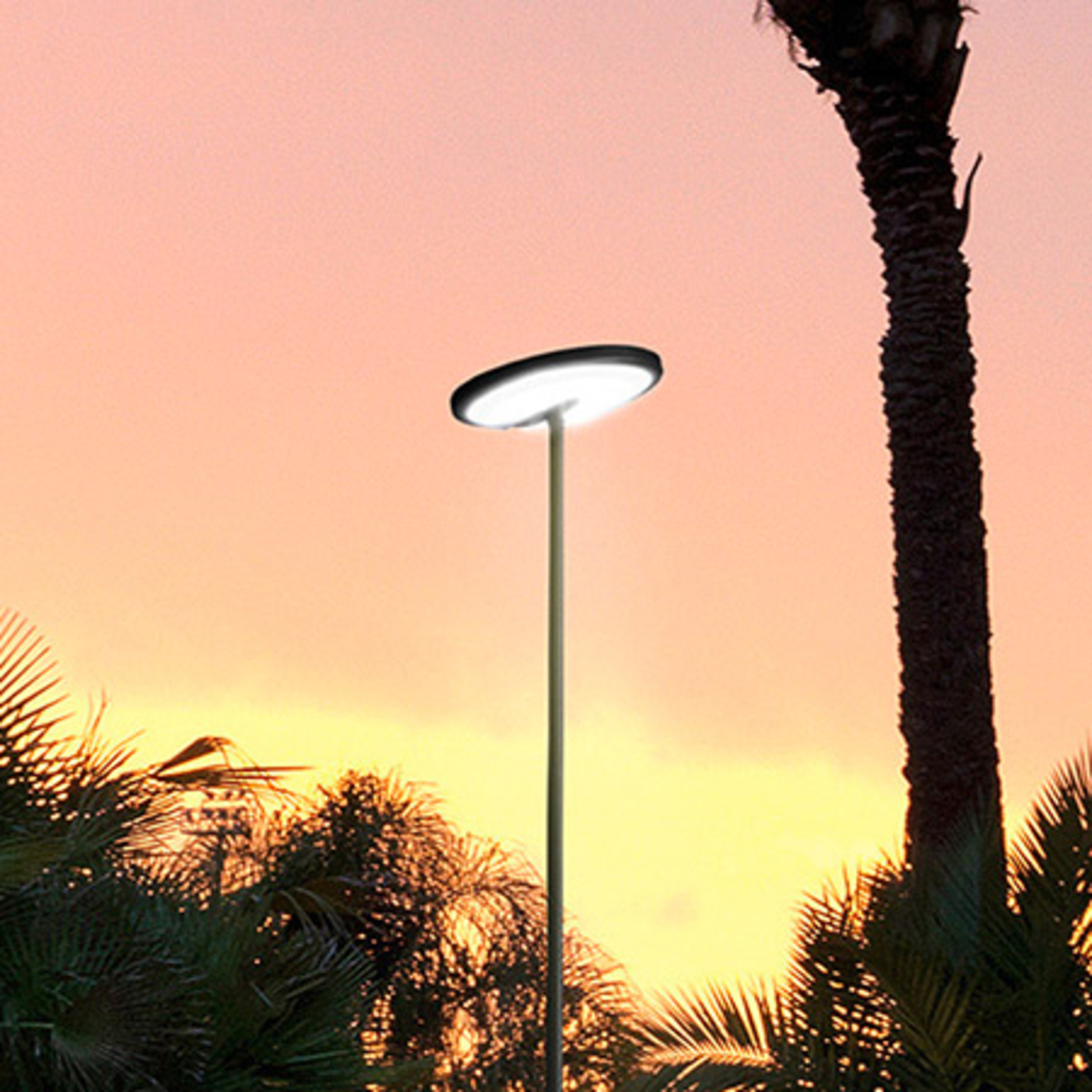 LED lamp post Invisible, IP54