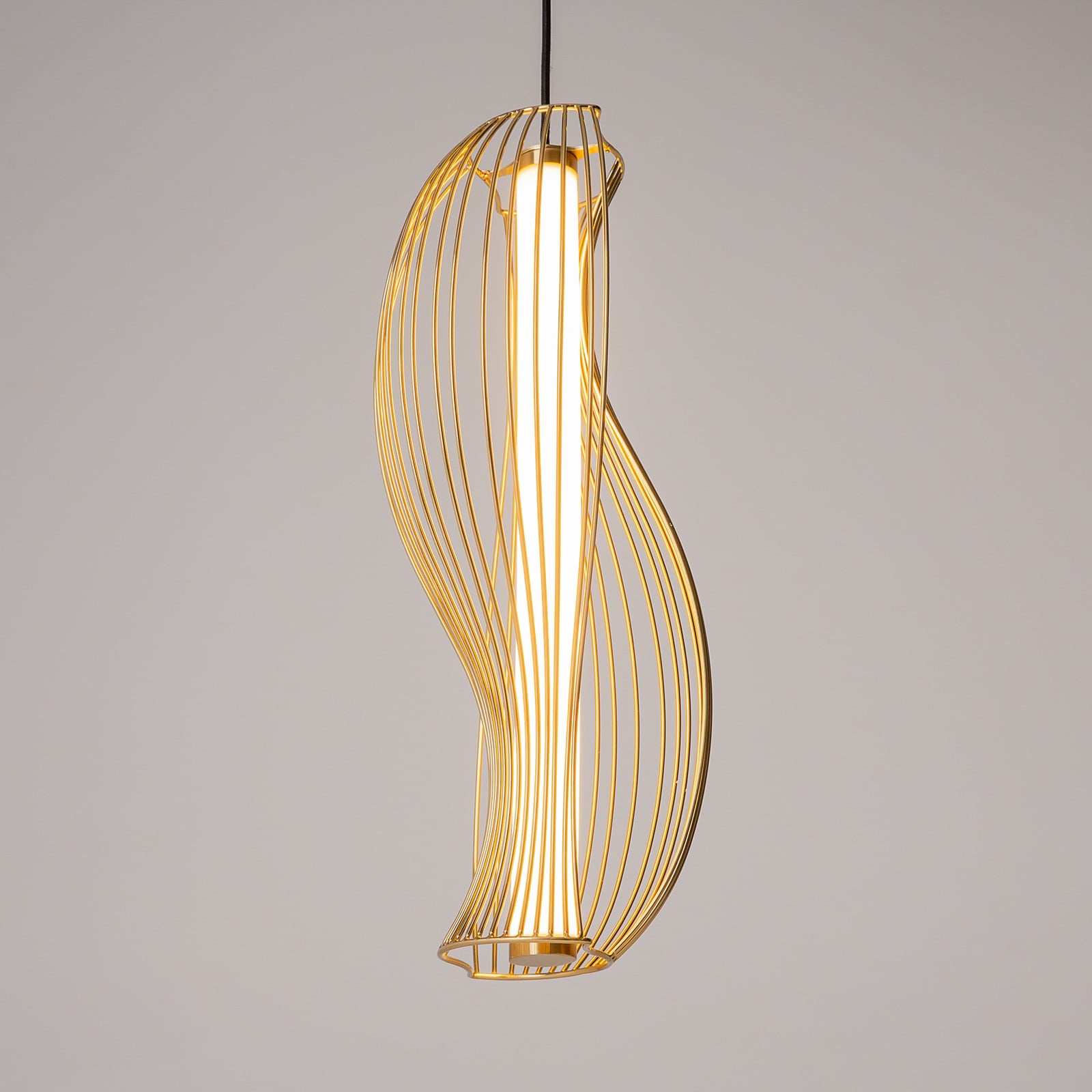 Maytoni Lampă suspendată LED Shadows of the past alamă - Camera de zi / sufragerie - Metal