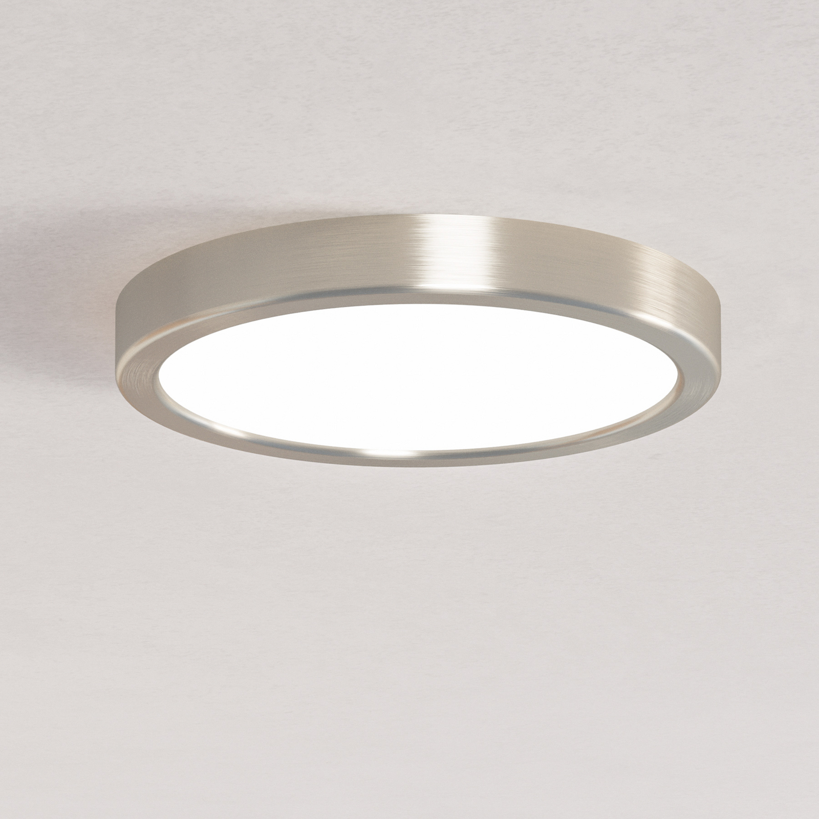 EGLO connect Smart LED-nadgradna svetilka Fueva 6-Z, siva, Ø 21 cm