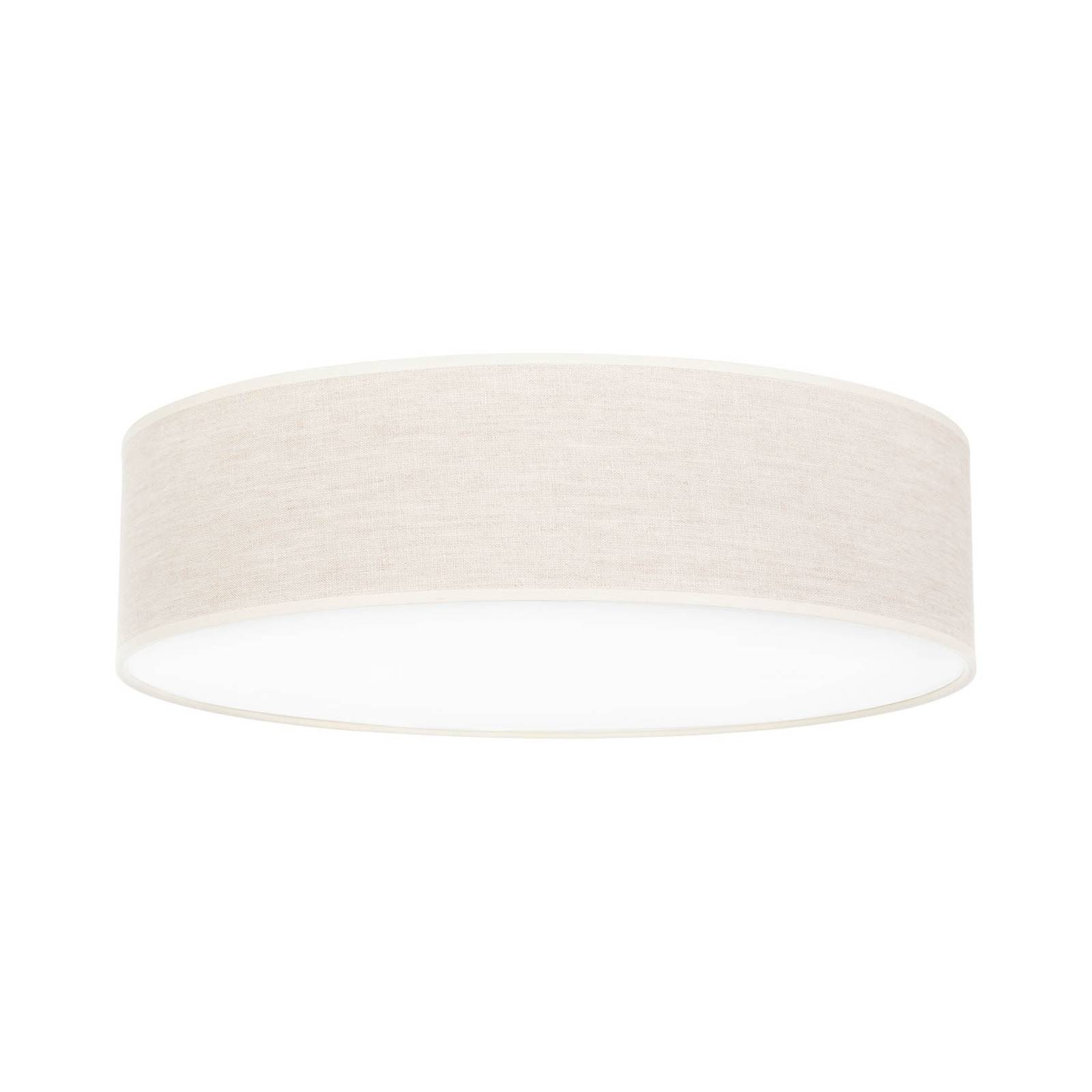 Euluna Ceiling Light - Living / Dining Room - Flush Ceiling Light - dimmable - Cream