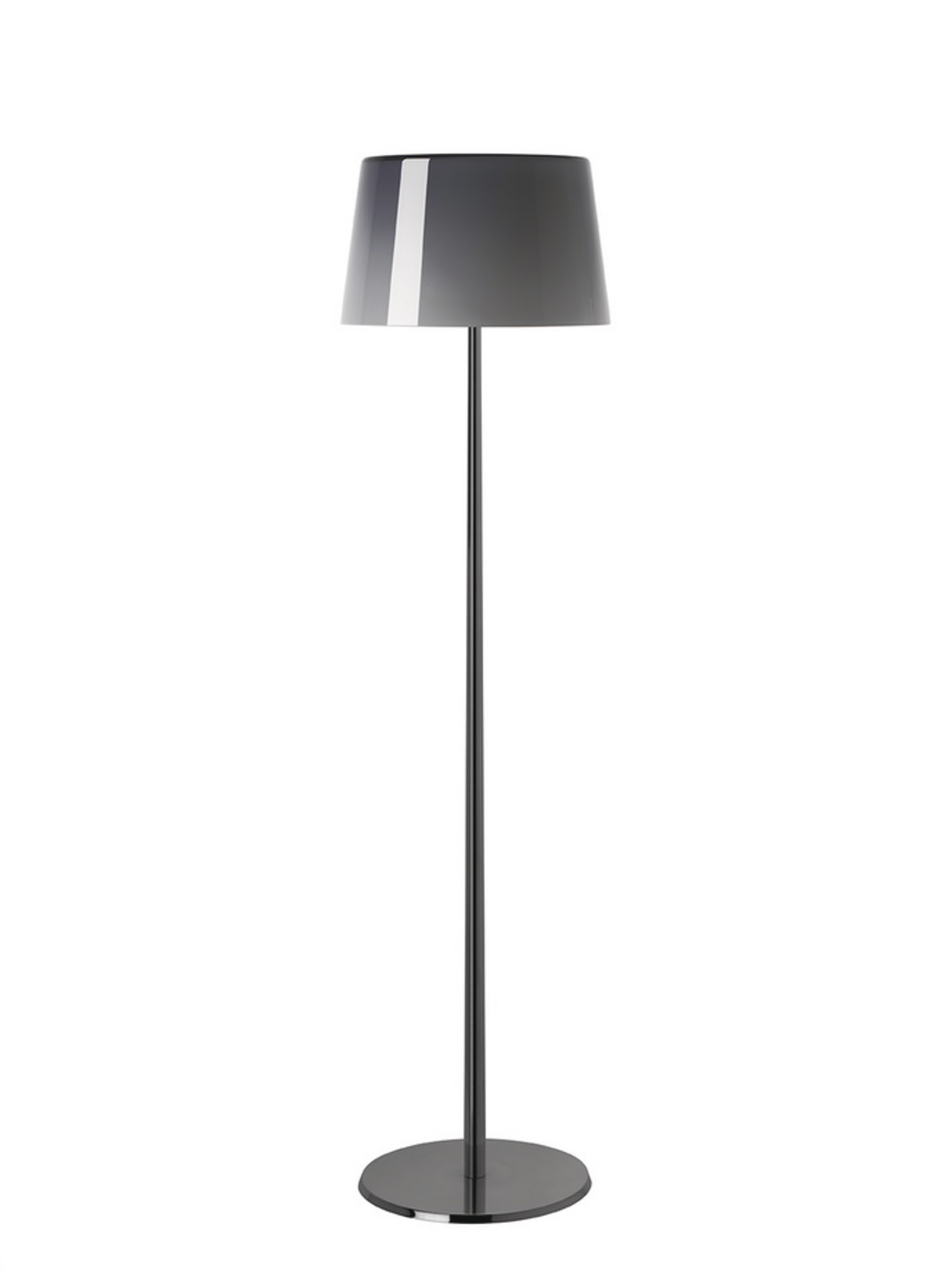 Lumiere XXL Floor Lamp Black Chrome/Grey - Foscarini