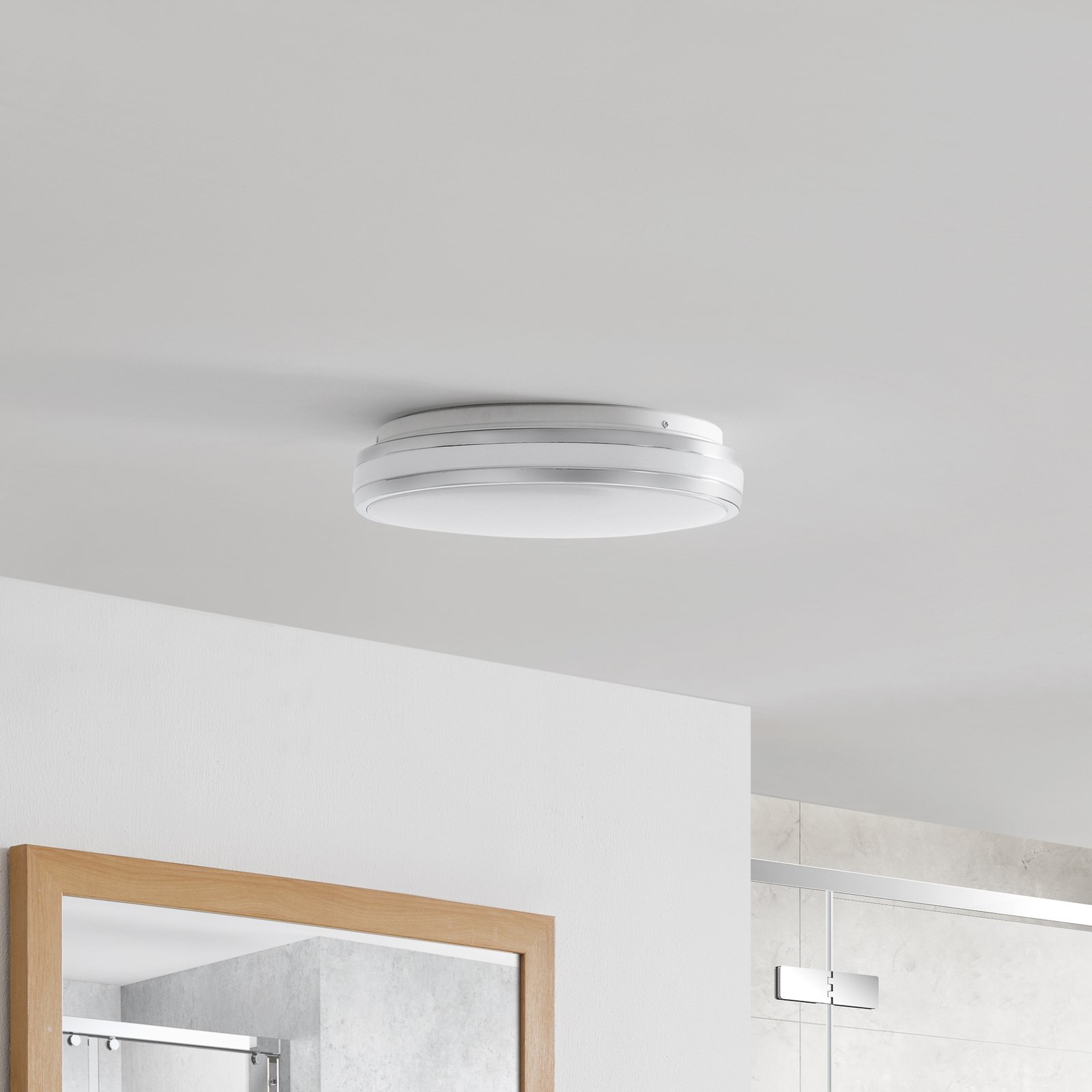 Sinovu Stropna lampa Ø34 Krom/Opal - Arcchio