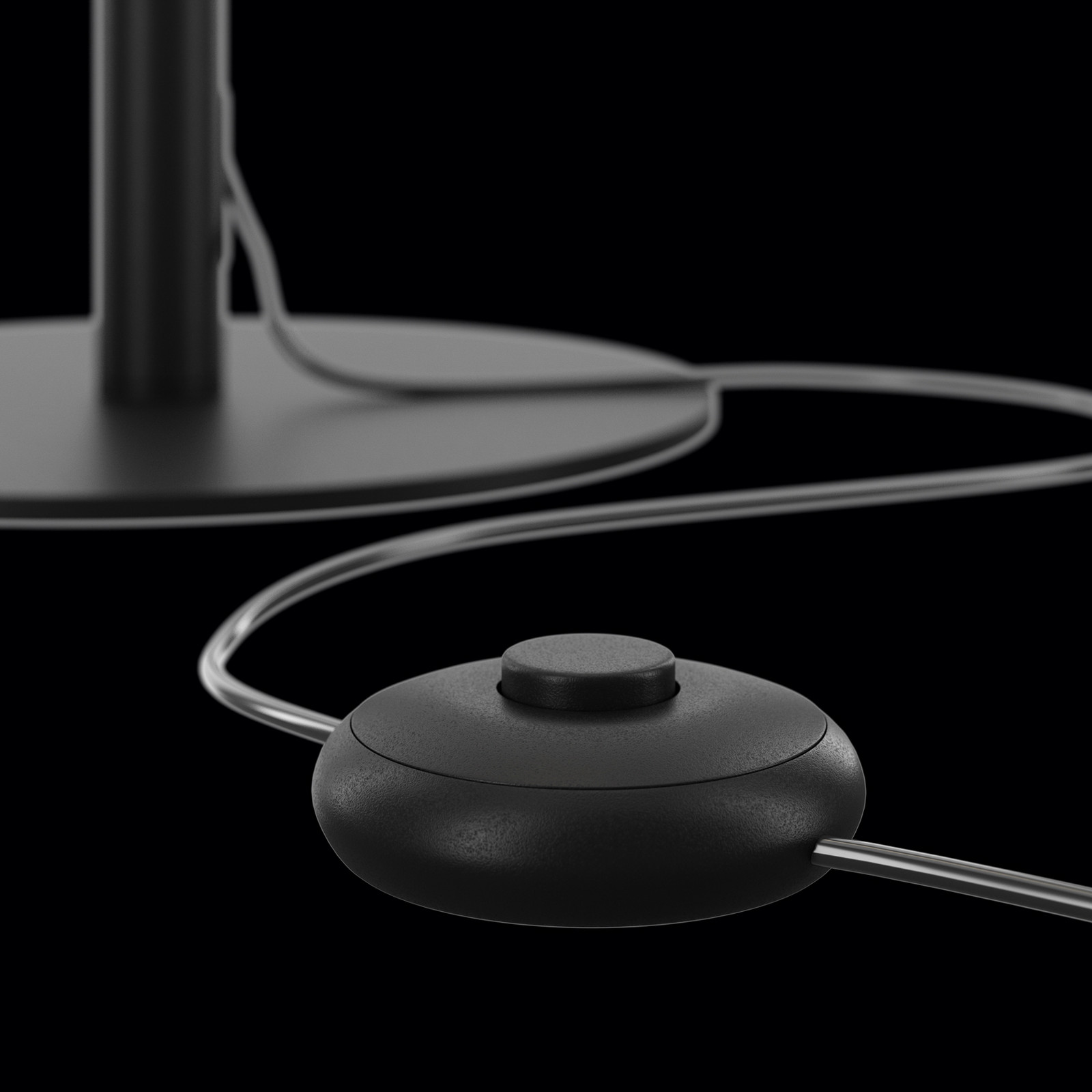 Maytoni Ray lampă de podea LED - Camera de zi / sufragerie - modern - negru alb - Metal