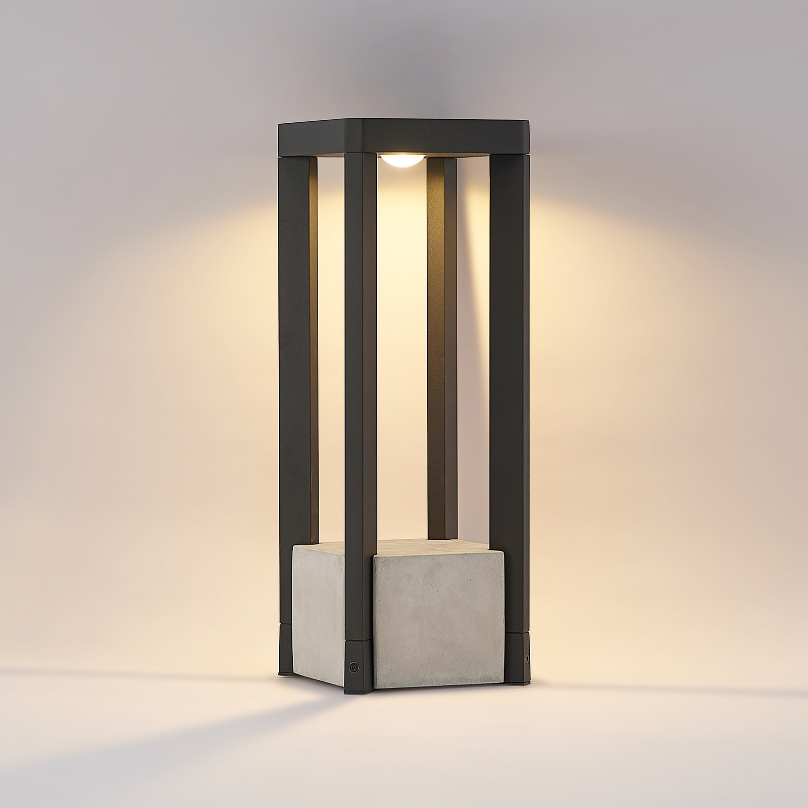 Kalisa LED Garden Lamp Dark Grey - Lucande