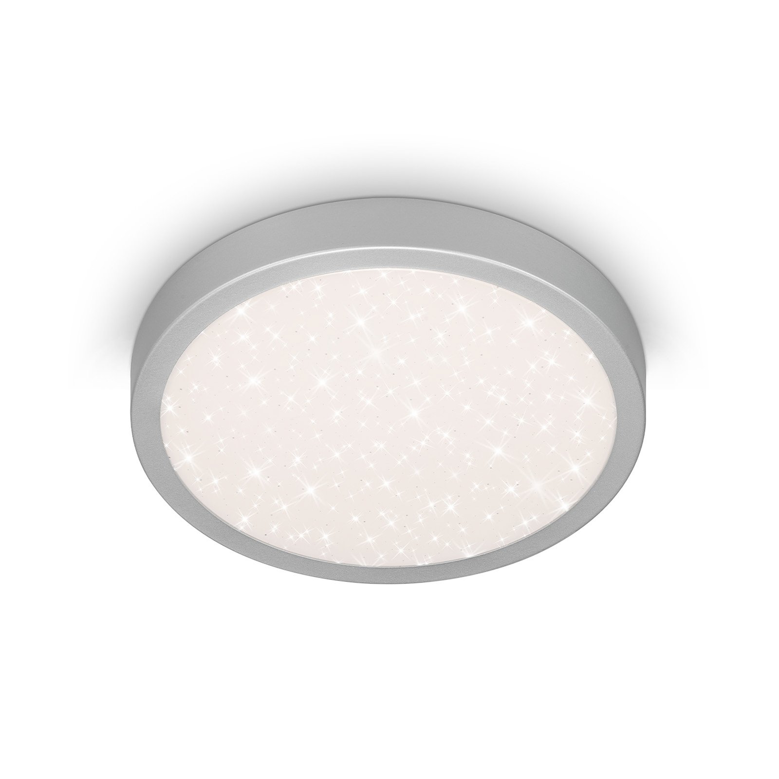 Plafón LED Runa, lámpara estrellada, blanco