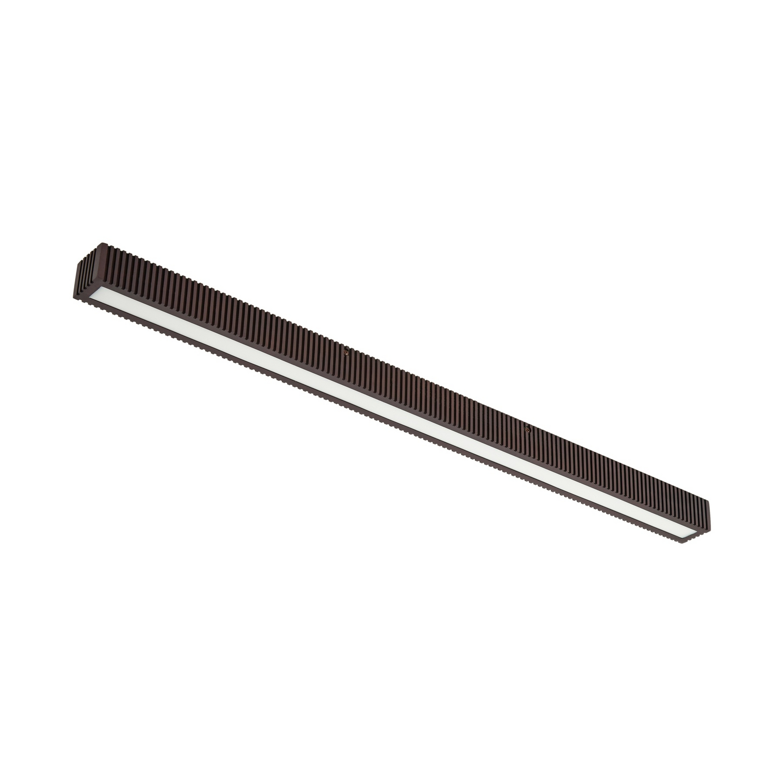 Lucande LED-Deckenleuchte Emara, holz dunkel, Eiche, dimmbar
