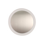 LED-Wandleuchte Moon silber