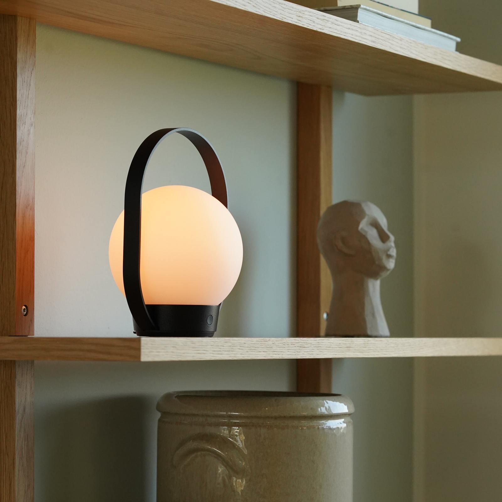 Palla T1 Portable Table Lamp Black - Antidark Palla T1 Portable Table Lamp Black - Antidark