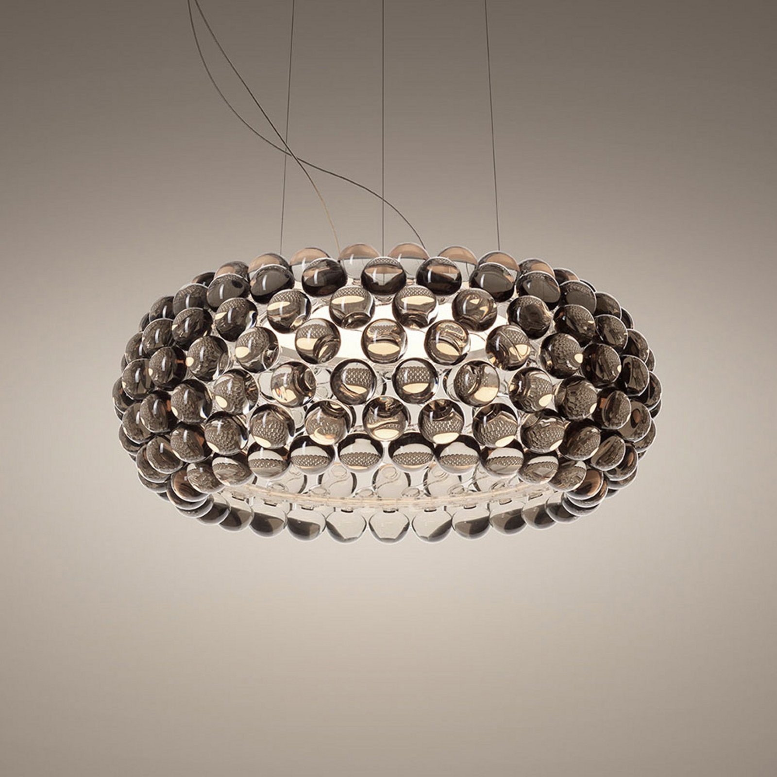Foscarini Caboche Plus media MyLight 2700K gri