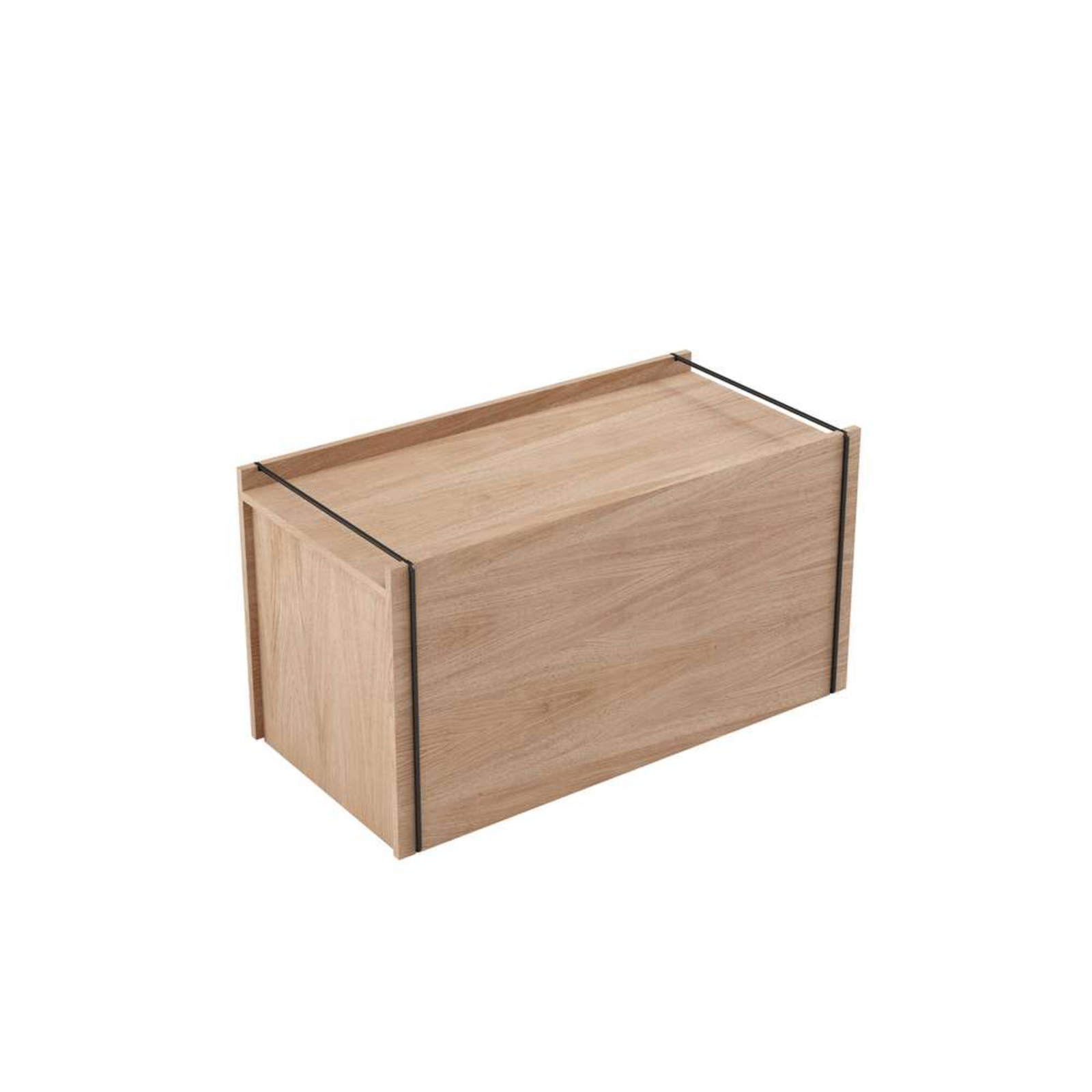 Lid Storage Box Oak - Moebe