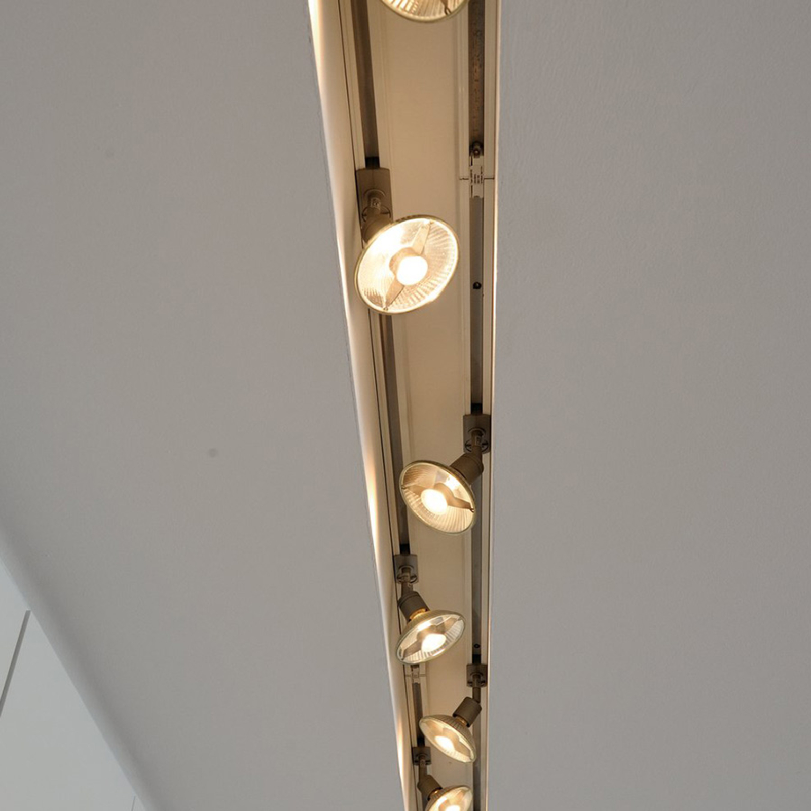 SLV Puri lyskaster for 1-kretsskinne sølvgrå