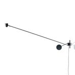 Counterbalance LED-Wandleuchte schwarz - Luceplan