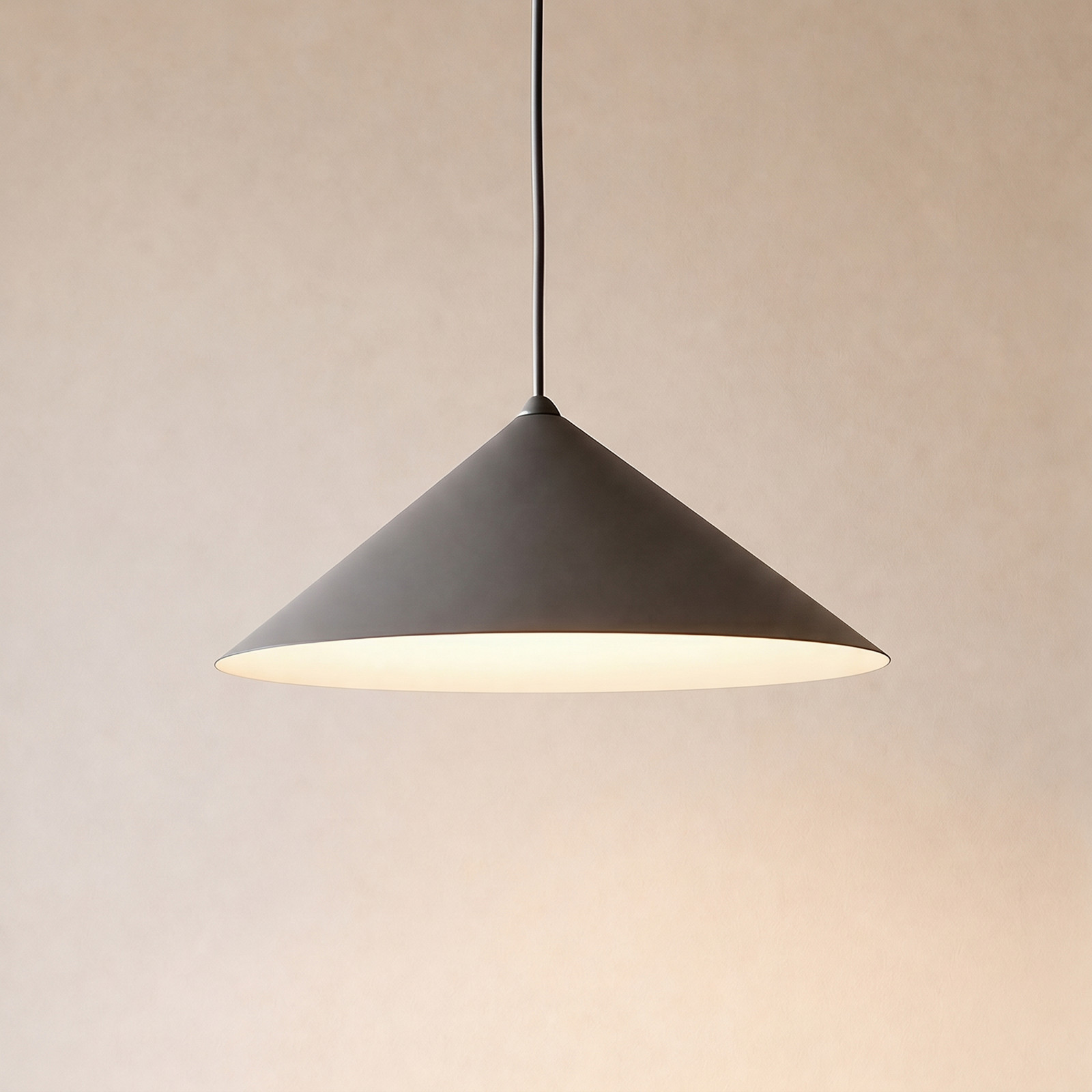 TK Lighting Lampă suspendată Lume L maro metal Ø 40 cm GX53 - Camera de zi / sufragerie - Modern