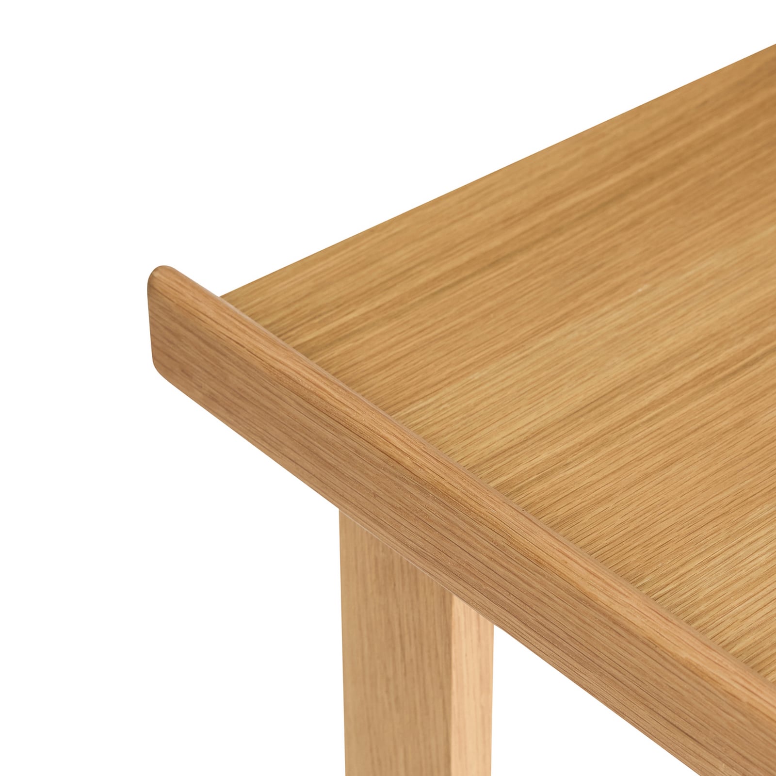 Tavolino Less in rovere chiaro, altezza 65 cm - Hübsch