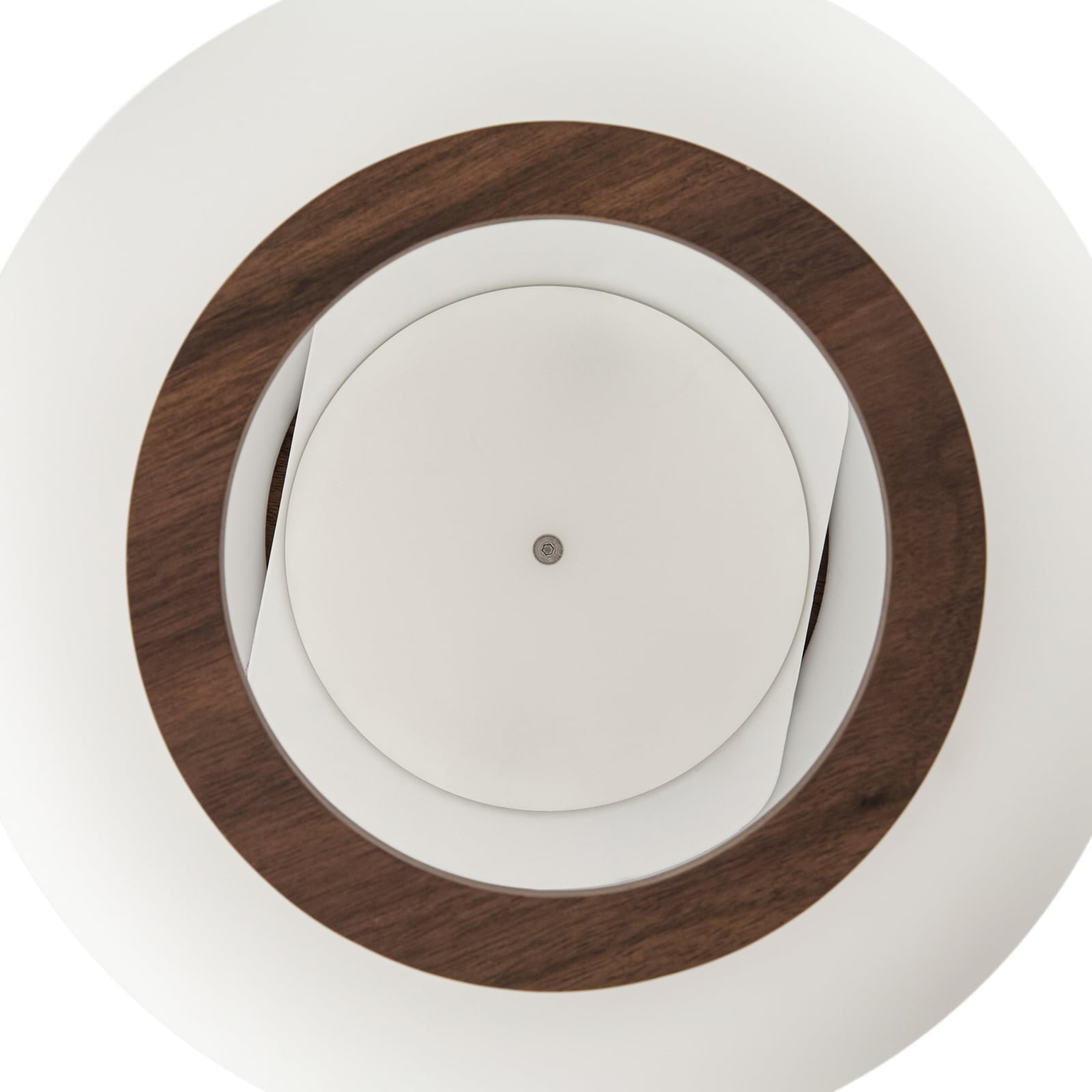 Shiro LED-Hängeleuchte, 3-flammig, Holz/Glas - Quitani