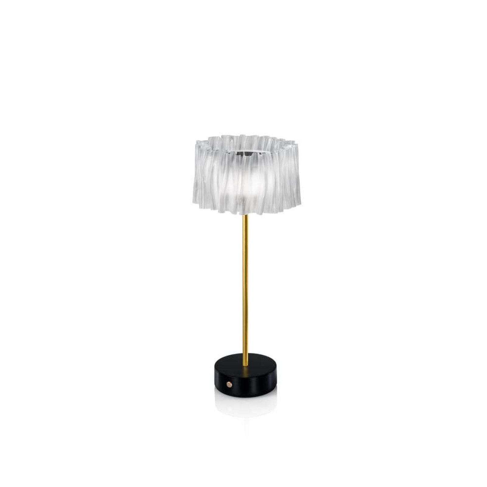 Accordéon Battery Stolová Lampa Prism/Black - SLAMP