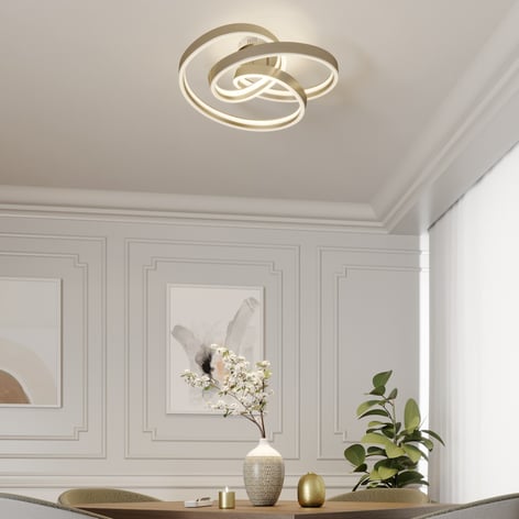 Lucande Gunbritt LED-Deckenleuchte, 60 cm