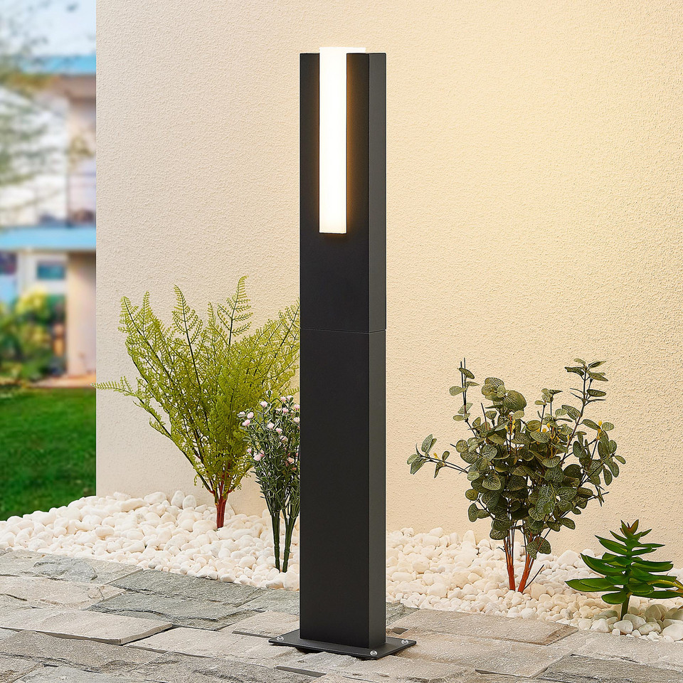 Lucande Virgalia LED Trädgårdslampa H65, svart från Lucande